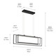Jestin LED Linear Chandelier (84331MBK) Jestin LED Linear Chandelier (84331MBK)