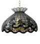 Meyda Tiffany - 134790 - Nine Light Pendant - Roseborder - Polished Brass