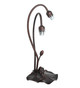 Green Two Light Accent Lamp (13481)