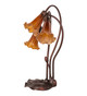Amber Three Light Accent Lamp (13636)