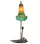 Amber/Green One Light Accent Lamp (13677)