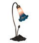 Meyda Tiffany - 13801 - One Light Accent Lamp - Pink/Blue - Mahogany Bronze Meyda Tiffany - 13801 - One Light Accent Lamp - Pink/Blue - Mahogany Bronze