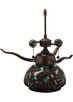 Meyda Tiffany - 138103 - Two Light Table Lamp - Dragonfly - Mahogany Bronze Blue