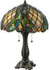 Meyda Tiffany - 139420 - Two Light Table Lamp - Capolavoro - Mahogany Bronze