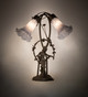 Gray Two Light Table Lamp (142212) Gray Two Light Table Lamp (142212)