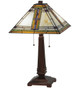 Meyda Tiffany - 143149 - Table Lamp - Nevada - Mahogany Bronze