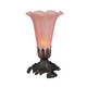 Meyda Tiffany - 14375 - One Light Accent Lamp - Pink - Mahogany Bronze