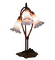Pink/Blue Three Light Accent Lamp (14670)