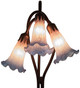 Pink/Blue Three Light Accent Lamp (14670)