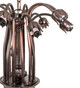 Pink 12 Light Chandelier (147292)