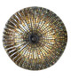Tiffany Lotus Leaf Three Light Semi-Flushmount (149761)