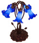 Blue Pond Lily Five Light Accent Lamp (14995)