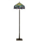 Tiffany Hanginghead Dragonfly Four Light Floor Lamp (151154)