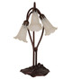 White Three Light Accent Lamp (15282)