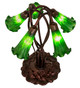 Green Five Light Accent Lamp (15386)