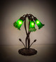 Green Five Light Accent Lamp (15386)