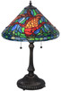 Meyda Tiffany - 154003 - Two Light Table Lamp - Tiffany Koi - Mahogany Bronze