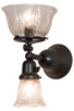 Meyda Tiffany - 157107 - Two Light Wall Sconce - Revival - Craftsman Brown