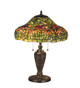 Meyda Tiffany - 15712 - 24 Table Lamp - Poinsettia - Mahogany Bronze