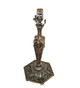 Meyda Tiffany - 158575 - One Light Table Base - Lion Head - Mahogany Bronze