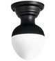 Meyda Tiffany - 162165 - LED Flushmount - Huevo - Black