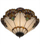 Shell with Jewels Three Light Inverted Pendant (167056)