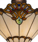 Shell with Jewels Three Light Inverted Pendant (167056)