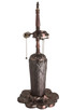 Meyda Tiffany - 16845 - Three Light Table Base Hardware - Marshgrass - Mahogany Bronze