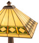 Diamond Band Mission Two Light Table Lamp (17382)