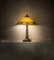 Diamond Band Mission Two Light Table Lamp (17382)