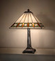 Diamond Band Mission Two Light Table Lamp (17382)