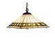 Meyda Tiffany - 17384 - Four Light Pendant - Diamond Band Mission - Mahogany Bronze