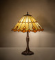 Nouveau Cone Three Light Table Lamp (17582)