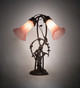 Pink Two Light Accent Lamp (17858)
