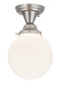 Meyda Tiffany - 178884 - One Light Flushmount - Revival - Brushed Nickel