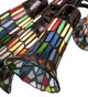 Stained Glass Pond Lily 12 Light Chandelier (17958)