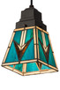 Meyda Tiffany - 181346 - One Light Mini Pendant - Valencia - Mahogany Bronze