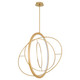 Oxygen - 3-658-40 - LED Pendant - Gallilei - Aged Brass Oxygen - 3-658-40 - LED Pendant - Gallilei - Aged Brass