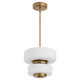 Oxygen - 3-80-56 - LED Pendant - Favo - Brushed Brass Oxygen - 3-80-56 - LED Pendant - Favo - Brushed Brass