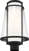 Nuvo Lighting - 60-6605 - One Light Post Lantern - Anau - Matte Black