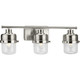 Progress Lighting - P300424-009 - Three Light Bath - Beckner - Brushed Nickel Progress Lighting - P300424-009 - Three Light Bath - Beckner - Brushed Nickel