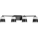 Progress Lighting - P300445-31M - Four Light Bath - Haven - Matte Black