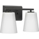 Progress Lighting - P300462-31M - Two Light Bath - Vertex - Matte Black