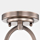 Harlow Three Light Semi Flush Mount (60-4729)