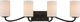 Nuvo Lighting - 60-5971 - Four Light Vanity - Willow - Forest Bronze