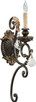 Quorum - 5357-1-44 - One Light Wall Mount - Rio Salado - Toasted Sienna|Mystic Silver
