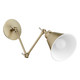 Metal Cone Lighting One Light Wall Mount (5391-80)