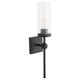 Quorum - 560-1-59 - One Light Wall Mount - Lee Boulevard - Matte Black