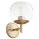 Quorum - 578-1-80 - One Light Wall Mount - Lyon - Aged Brass