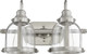Quorum - 586-2-65 - Two Light Vanity - Denny - Satin Nickel